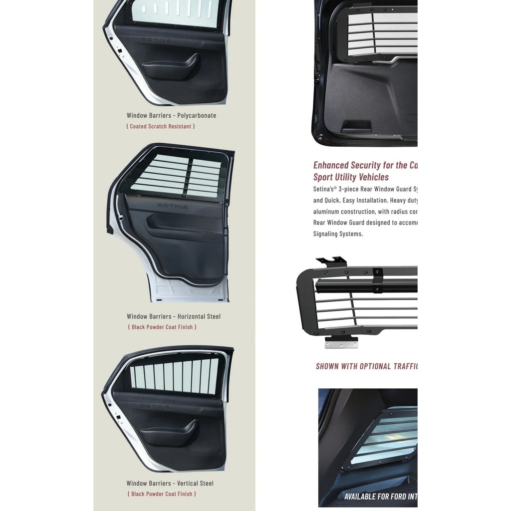 Setina Window Barriers - Expedition