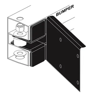 Whelen Low Frequency Siren Brackets